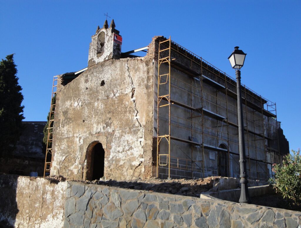 Ermita de los Martires San Fabian y San Sebastian ANTES