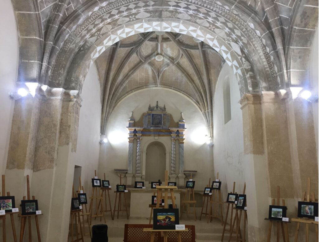 Ermita de los Martires San Fabian y San Sebastian INTERIOR REFORMADA